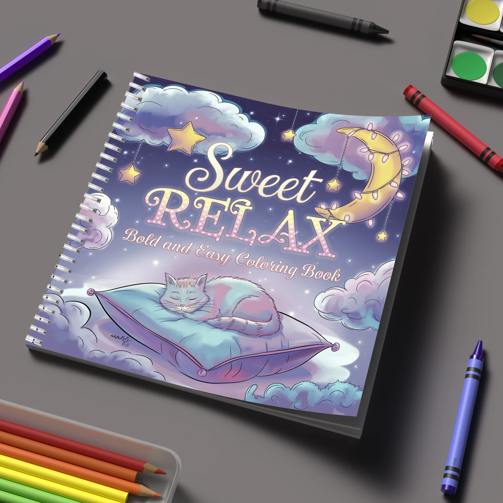 Coloring Book Sweet Relax for  - School Supplies review and price