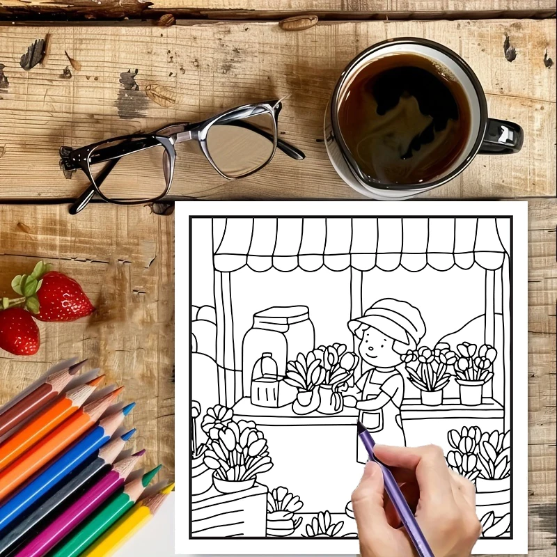 Coloring Book Sweet Relax for  - School Supplies review and price