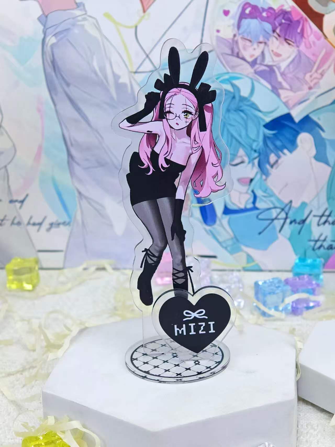 6pcs/1pcs Cute Bunny Boy & Gir - Desk Accessories review and price