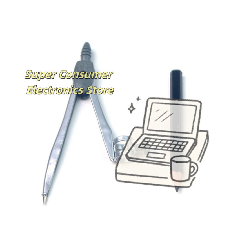 Metal Locking Compass Set Anti - Math Geometry Set With Compass review and price