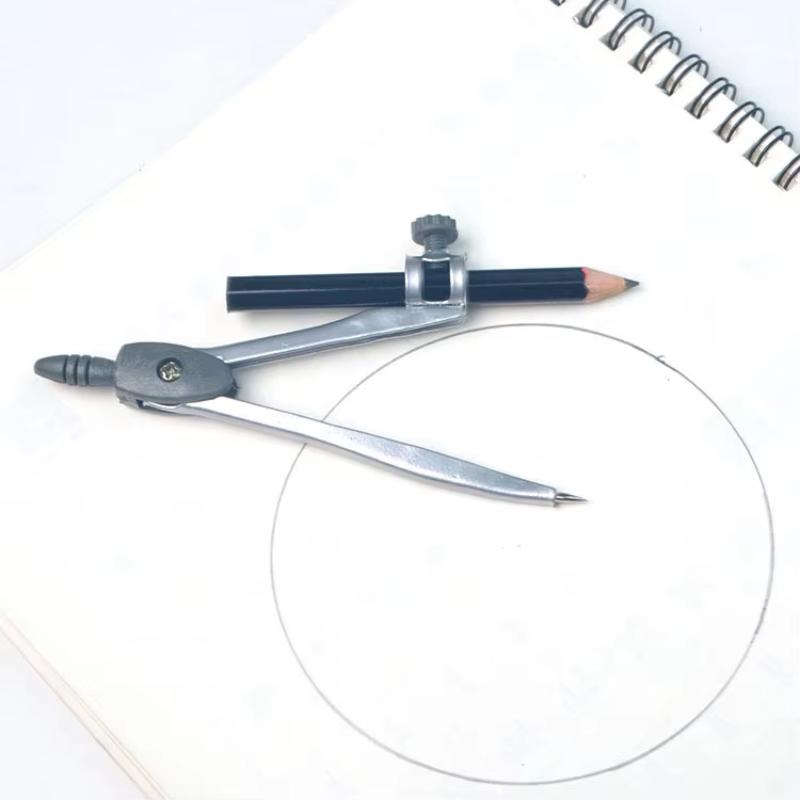 Metal Locking Compass Set Anti - Math Geometry Set With Compass review and price