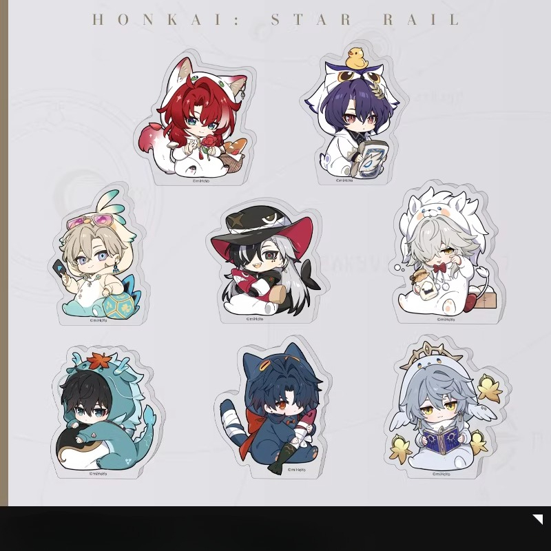 Honkai Star Rail Mini Acrylic  - Desk Accessories review and price