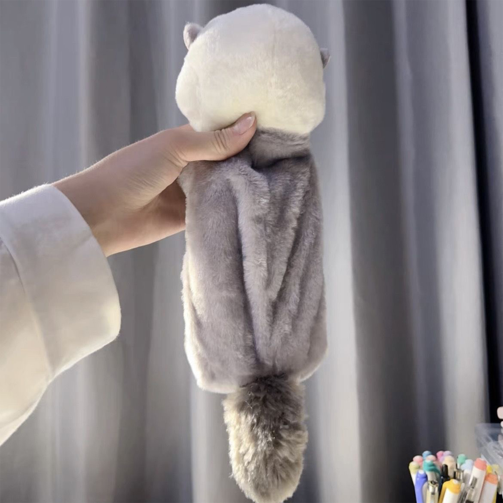 Creative Plush Toy Pencil Case - School Supplies review and price