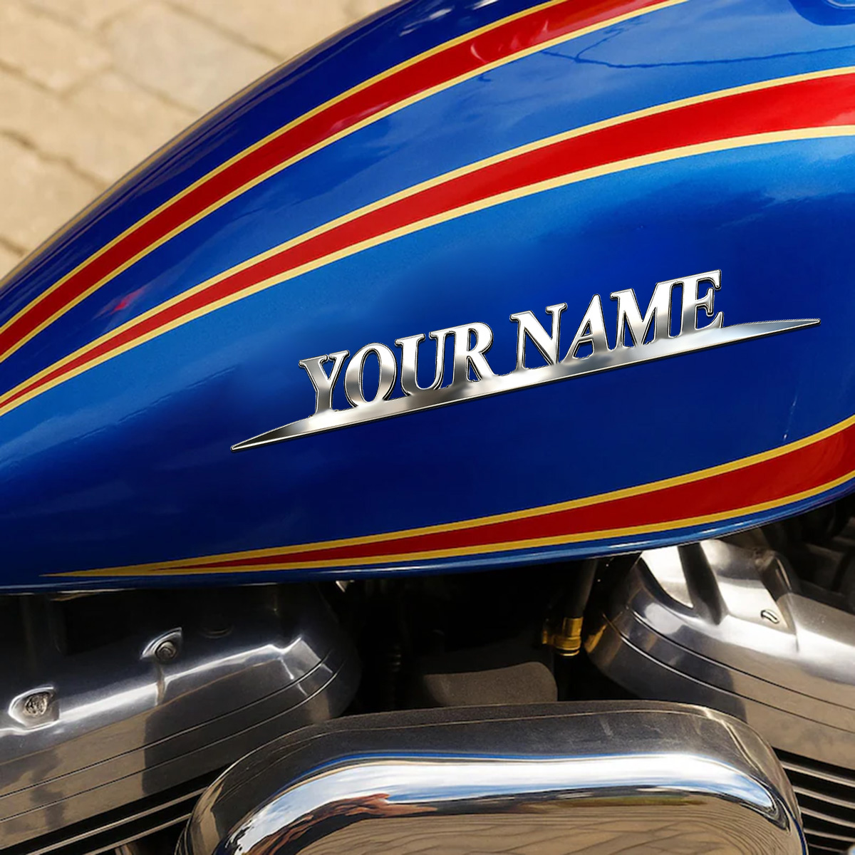 Metal Trendy YOUR NAME Sticker - School Supplies review and price