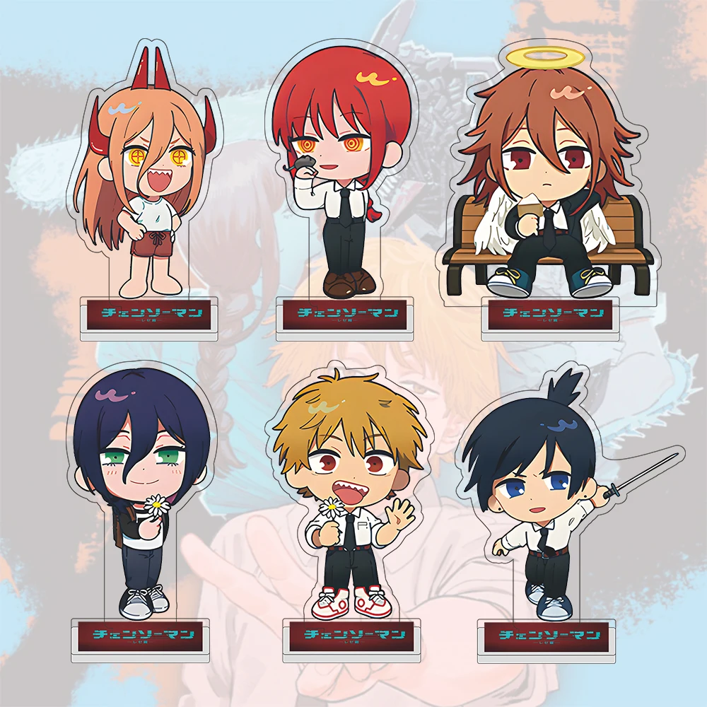 Chainsaw Man Chibi Acrylic Dis - Desk Accessories review and price