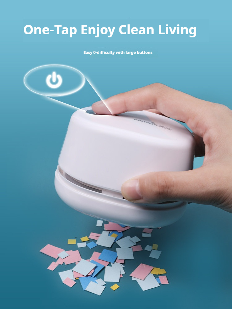 Tenwin Portable Desktop Mini V - Mini Desktop Vacuum Cleaner For Eraser Dust review and price
