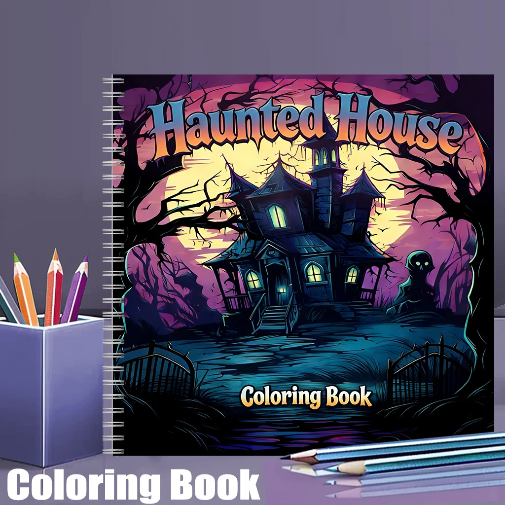 Haunted House Coloring Book fo - School Supplies review and price
