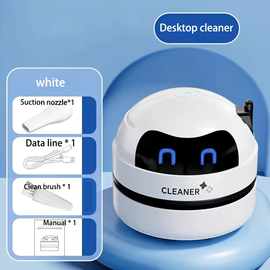 Portable Mini Desktop Vacuum C - Mini Desktop Vacuum Cleaner For Eraser Dust review and price