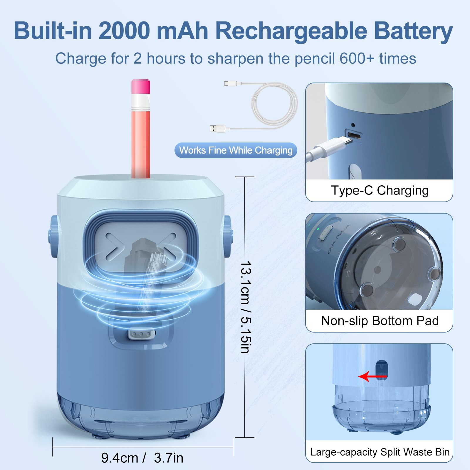 Fully Auto Electric Pencil Sha - Electric Pencil Sharpener Usb review and price